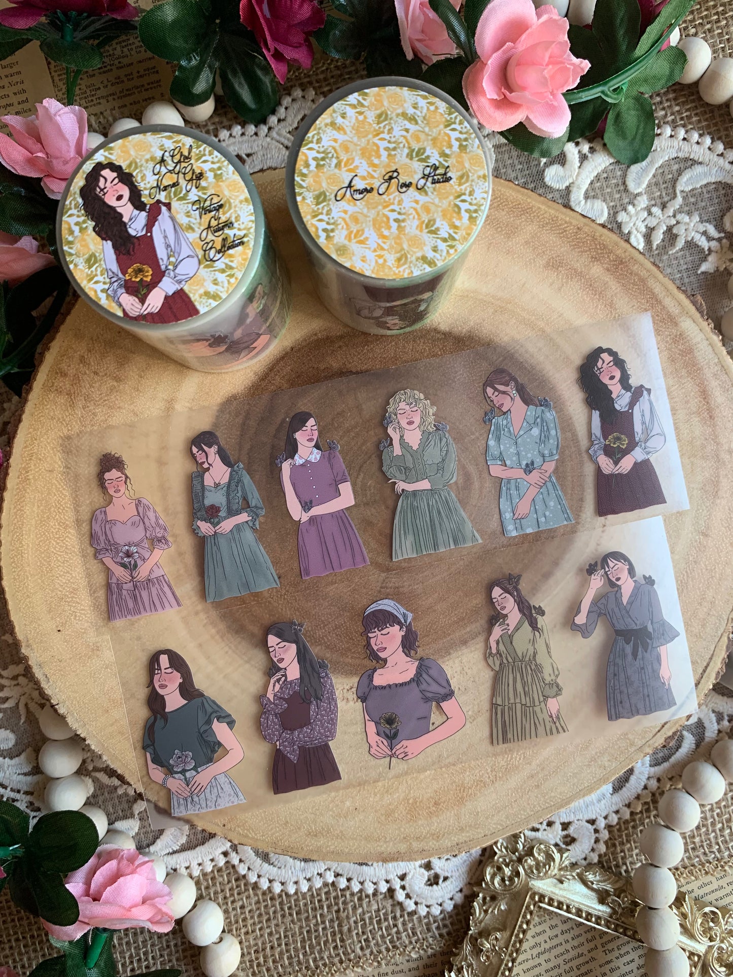 A Girl Named Gigi: Vintage Autumn Collection PET Tape Loop