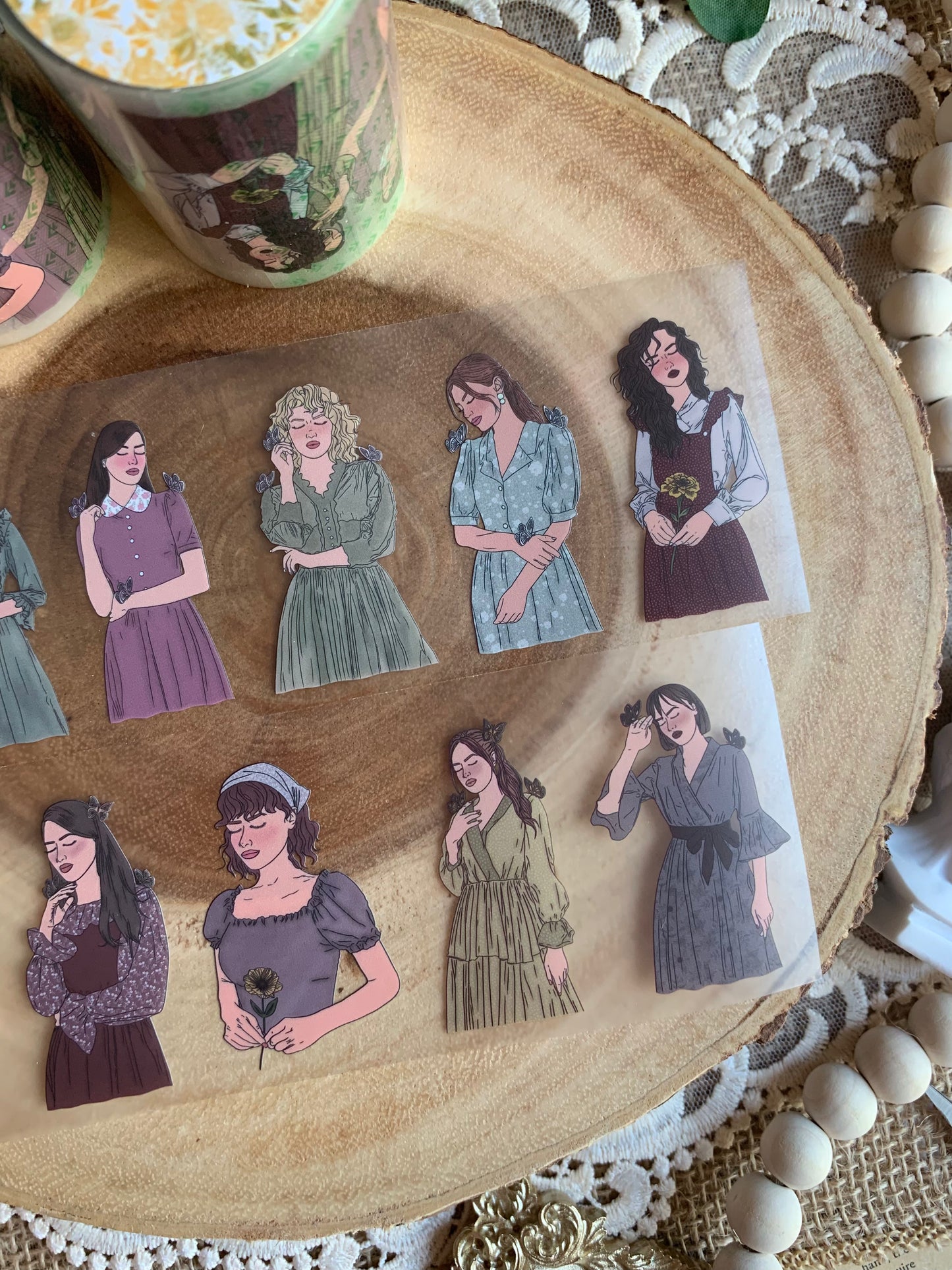 A Girl Named Gigi: Vintage Autumn Collection PET Tape Loop