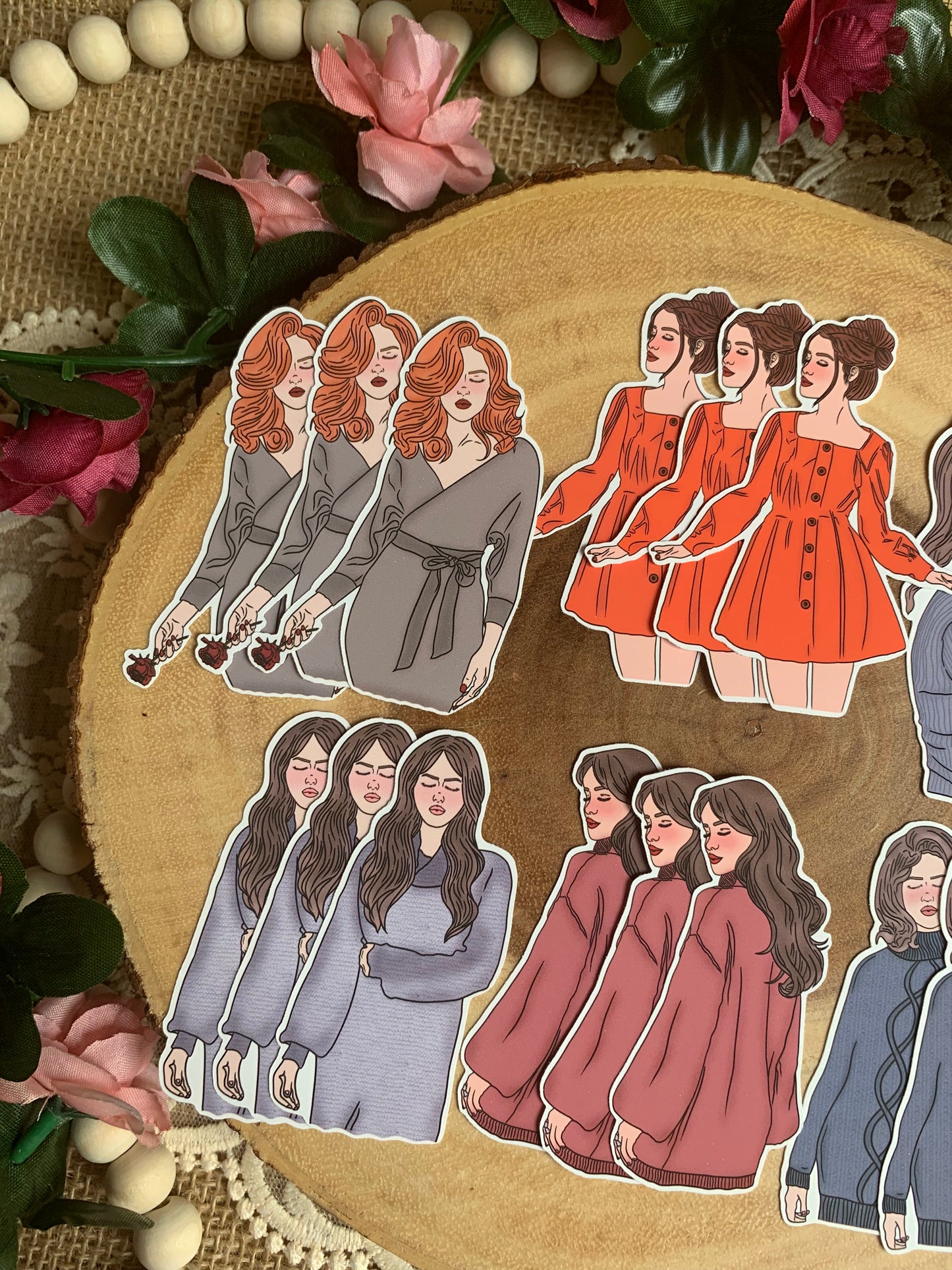 A Girl Named Gigi: Small Autumn Collection Stickers