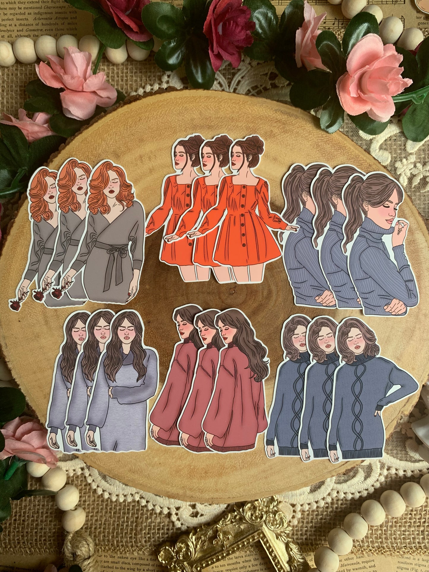 A Girl Named Gigi: Small Autumn Collection Stickers