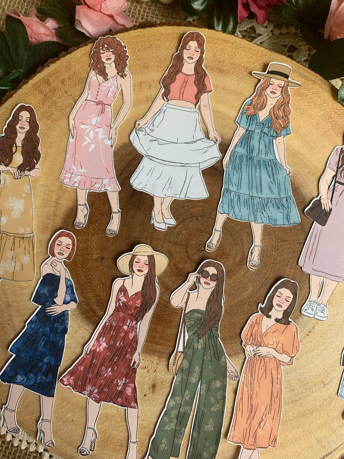 A Girl Named Gigi: April 2022 Collection Stickers