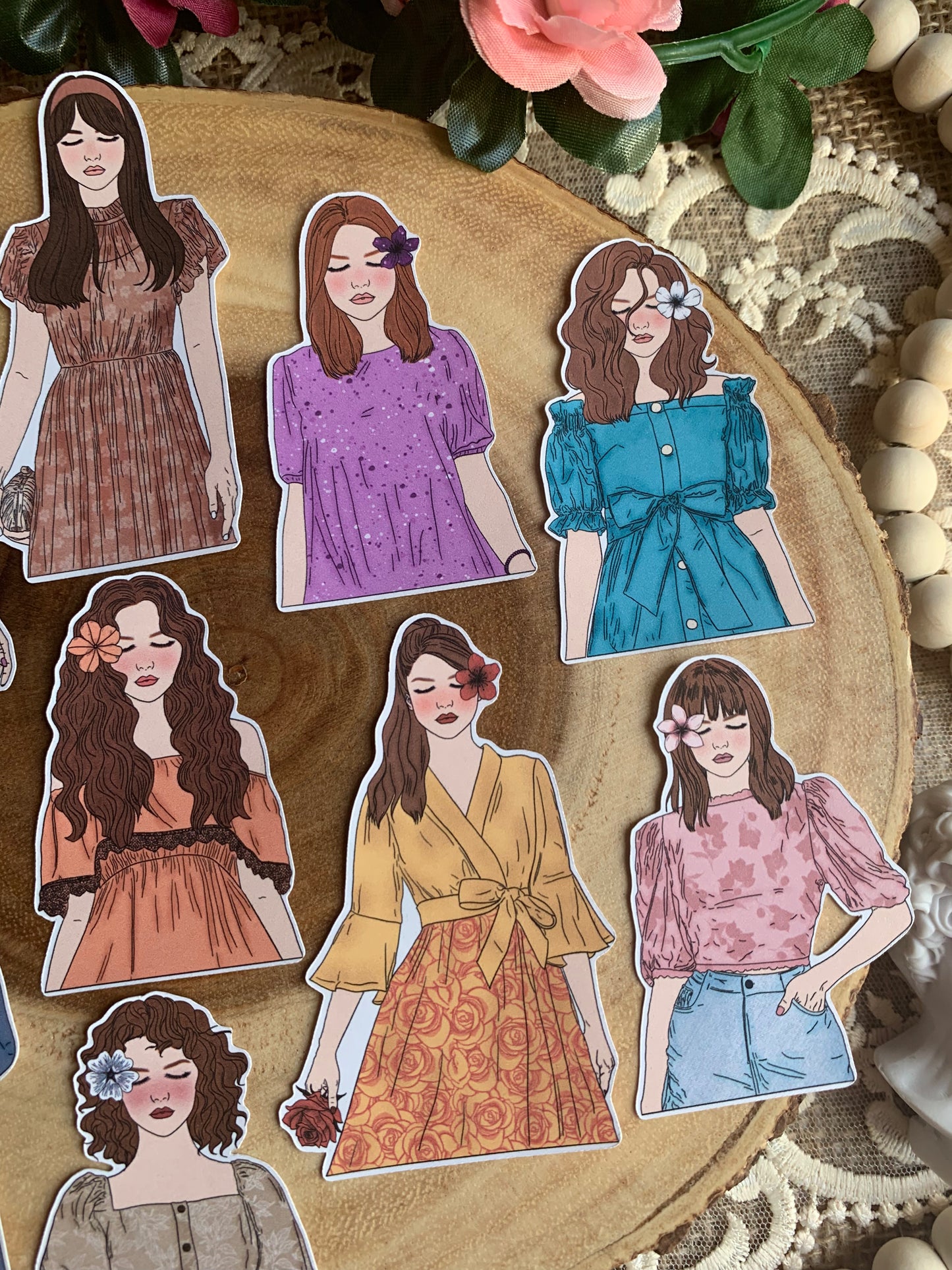 A Girl Named Gigi: June 2022 Collection Stickers