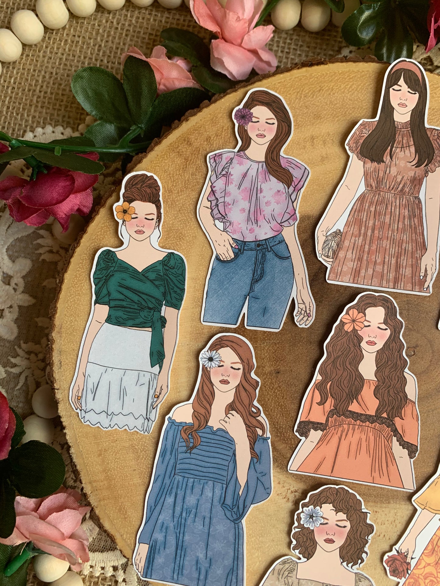 A Girl Named Gigi: June 2022 Collection Stickers