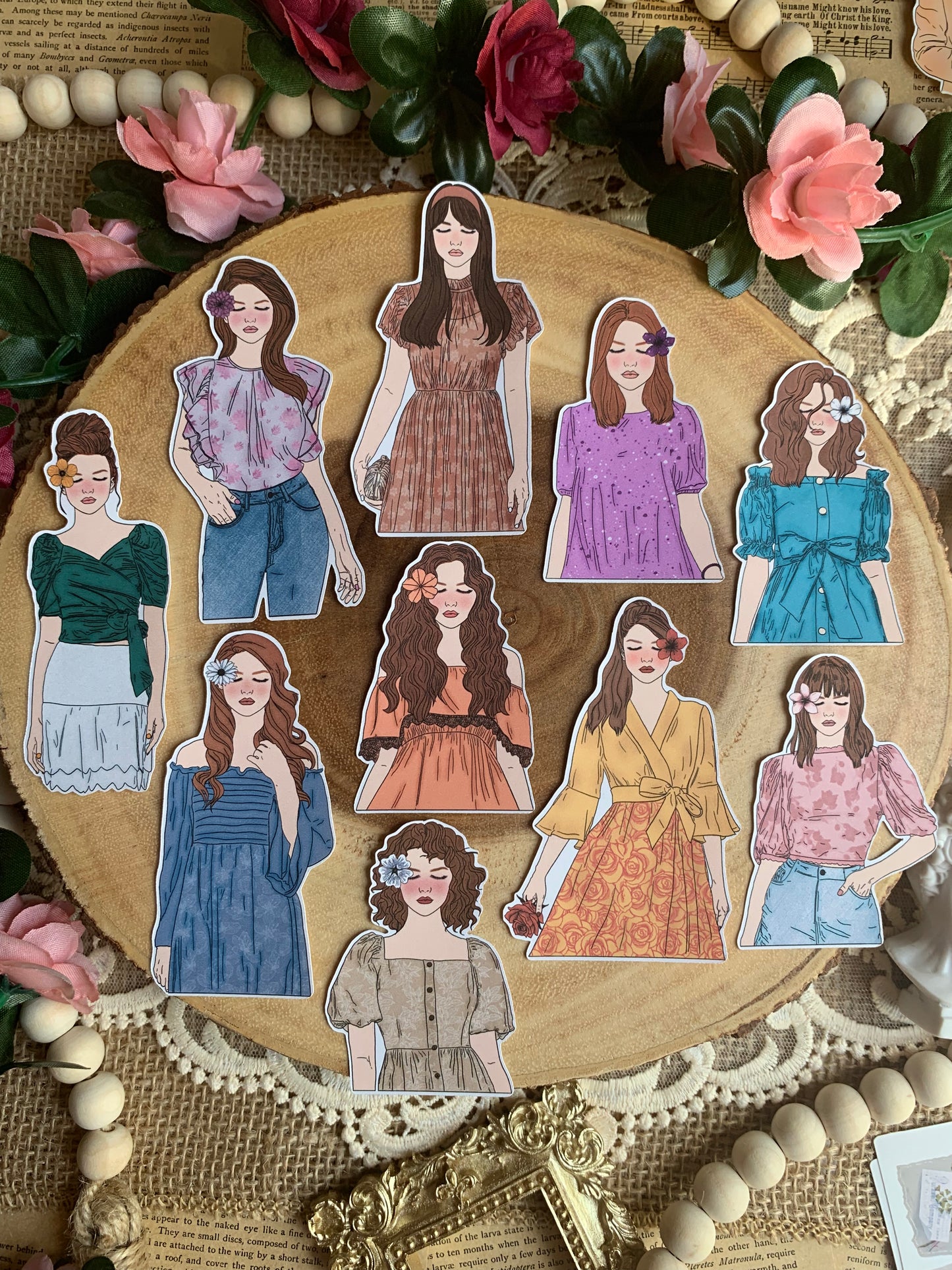 A Girl Named Gigi: June 2022 Collection Stickers