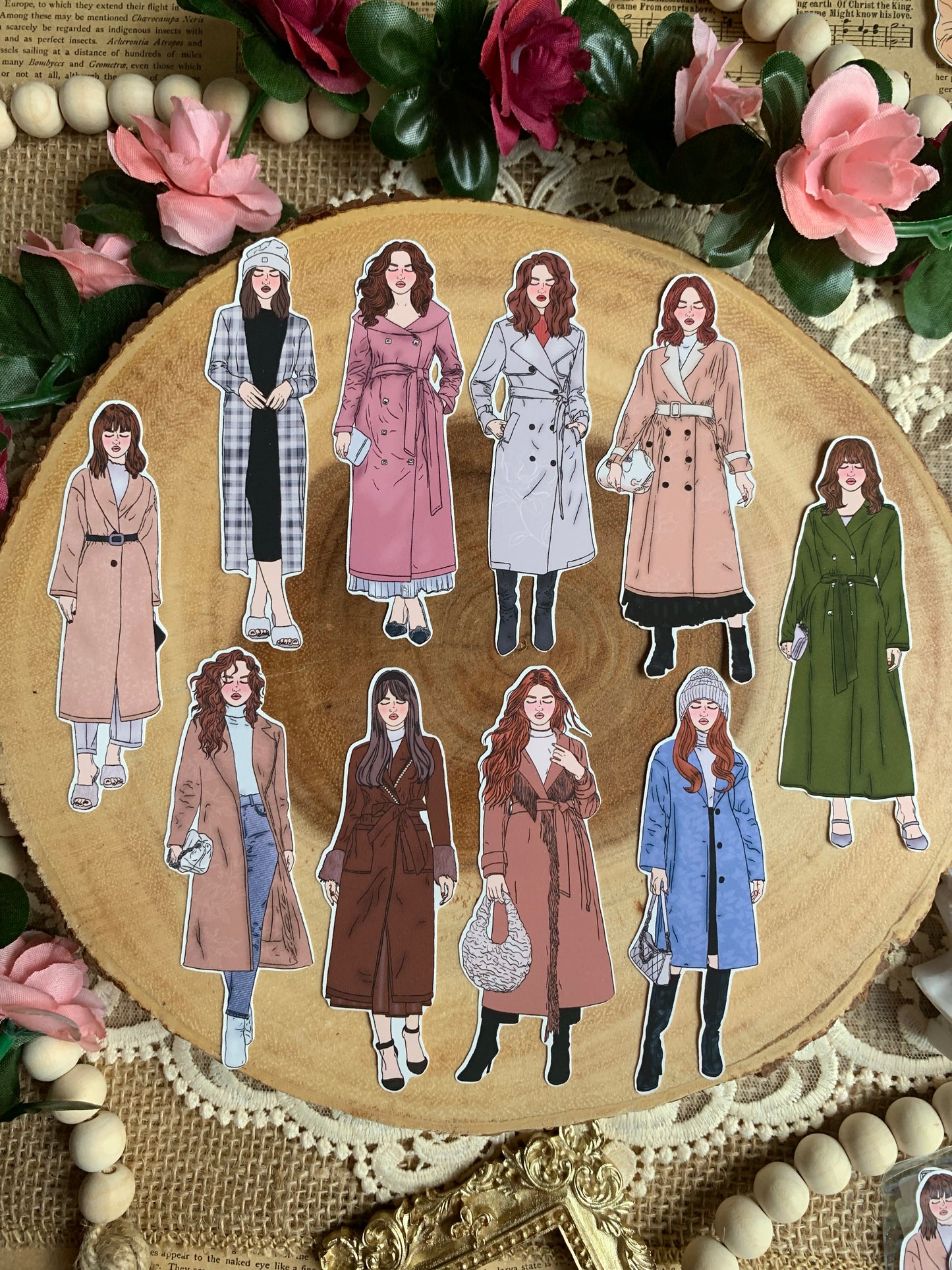 A Girl Named Gigi: November 2022 Collection Stickers