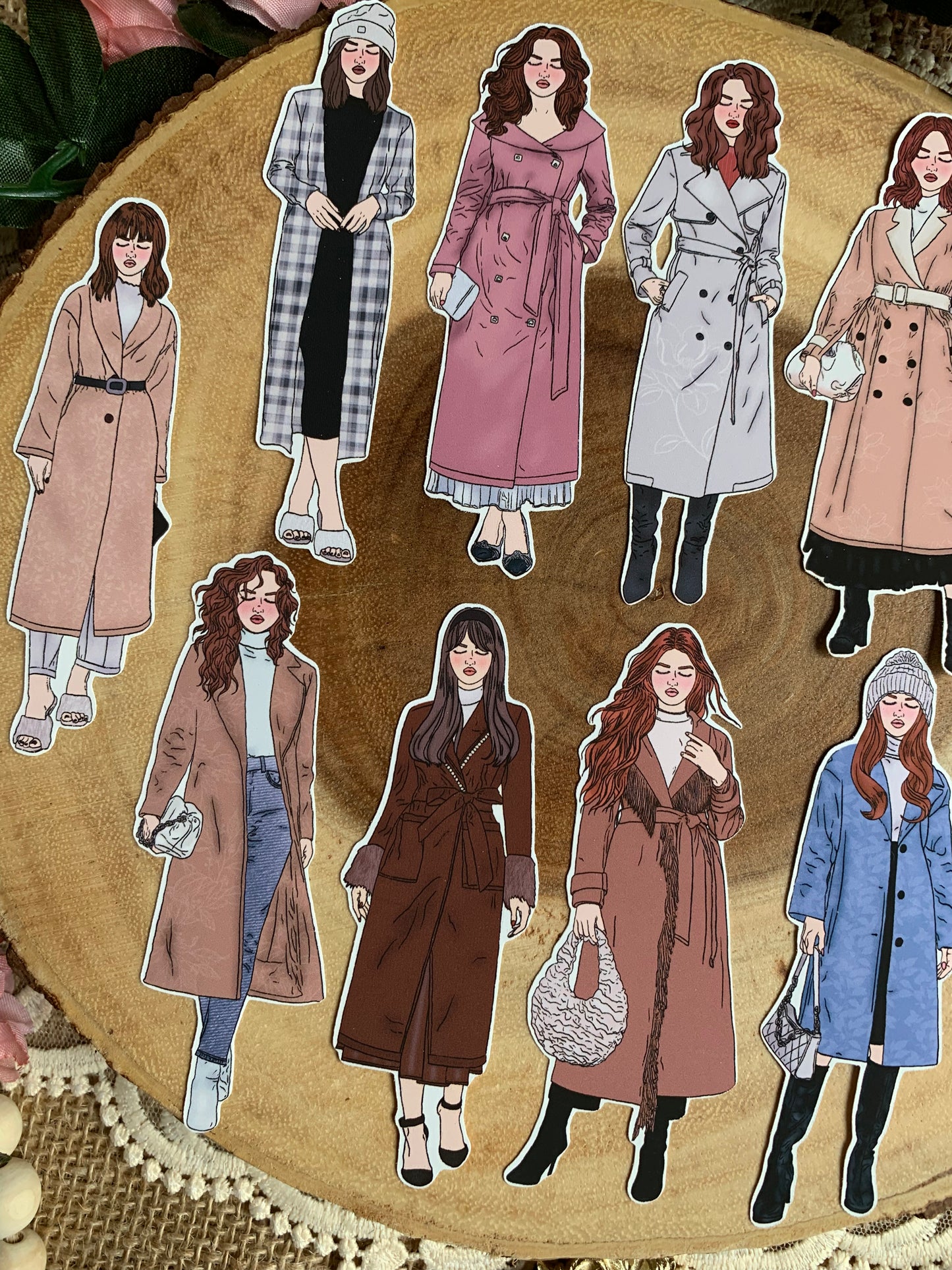 A Girl Named Gigi: November 2022 Collection Stickers