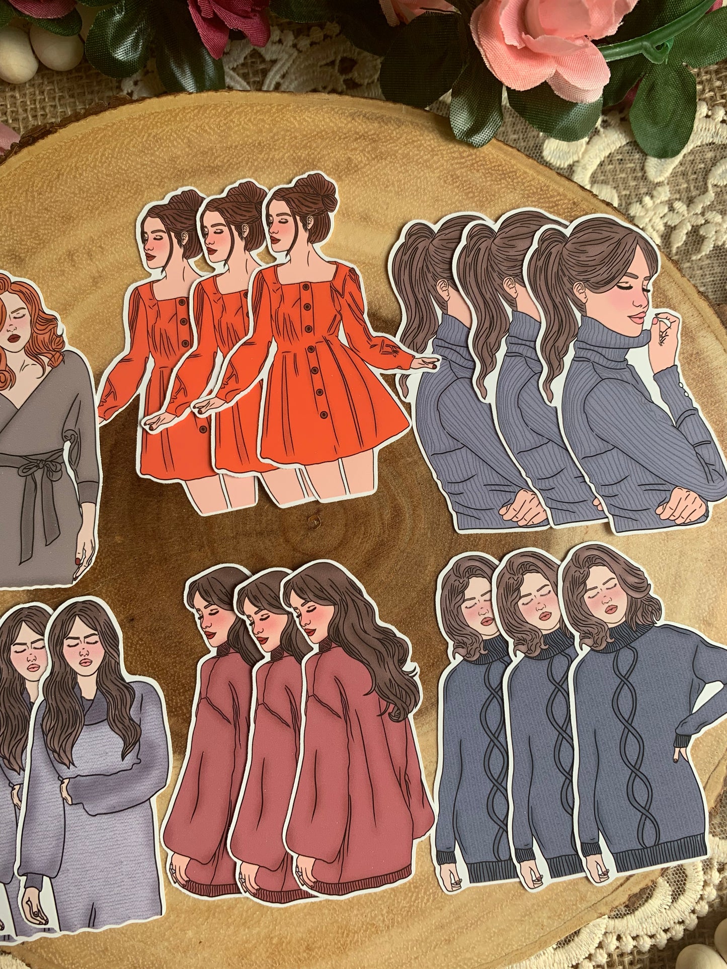 A Girl Named Gigi: Small Autumn Collection Stickers
