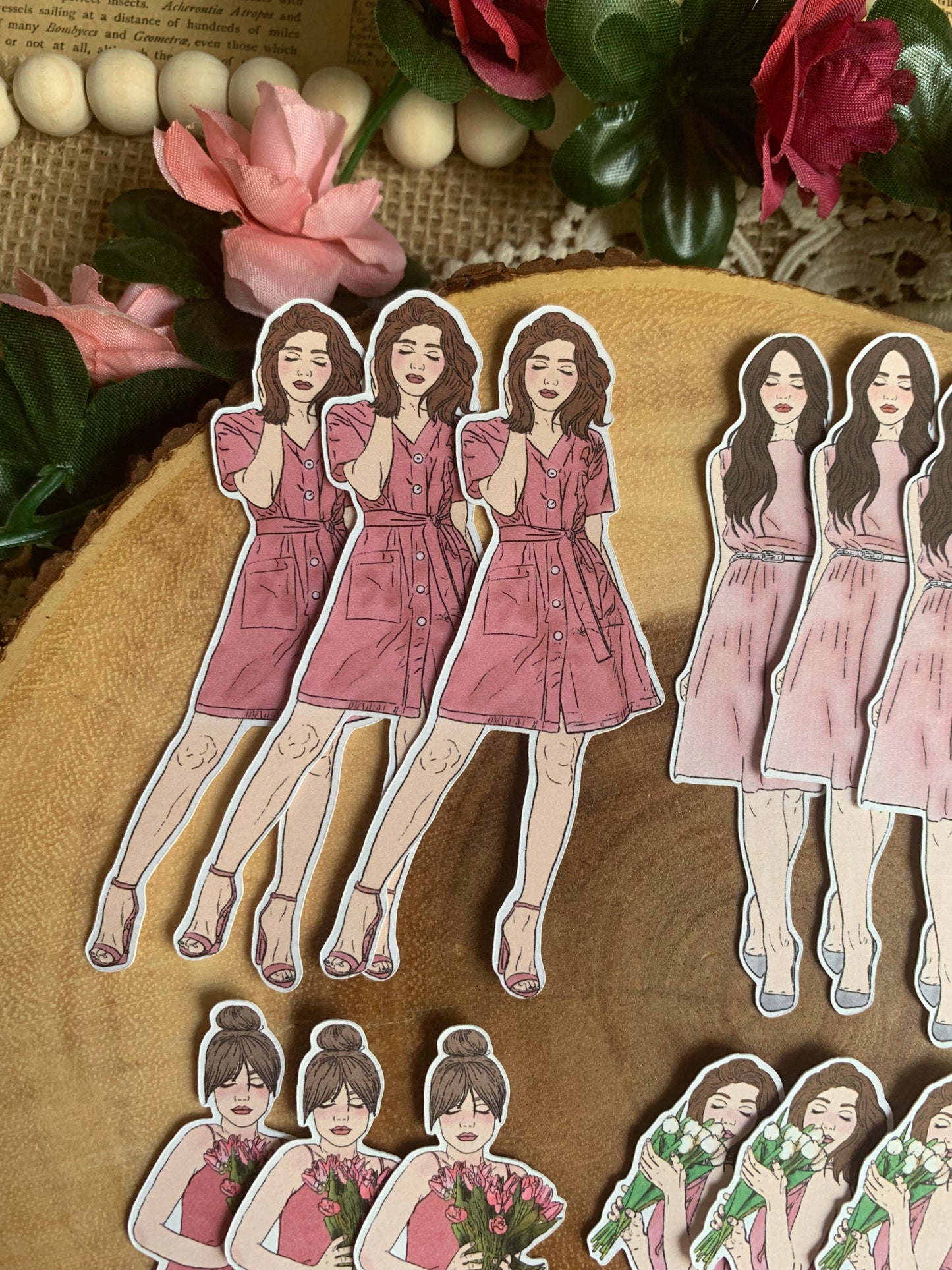 A Girl Named Gigi: Romantic Collection Stickers