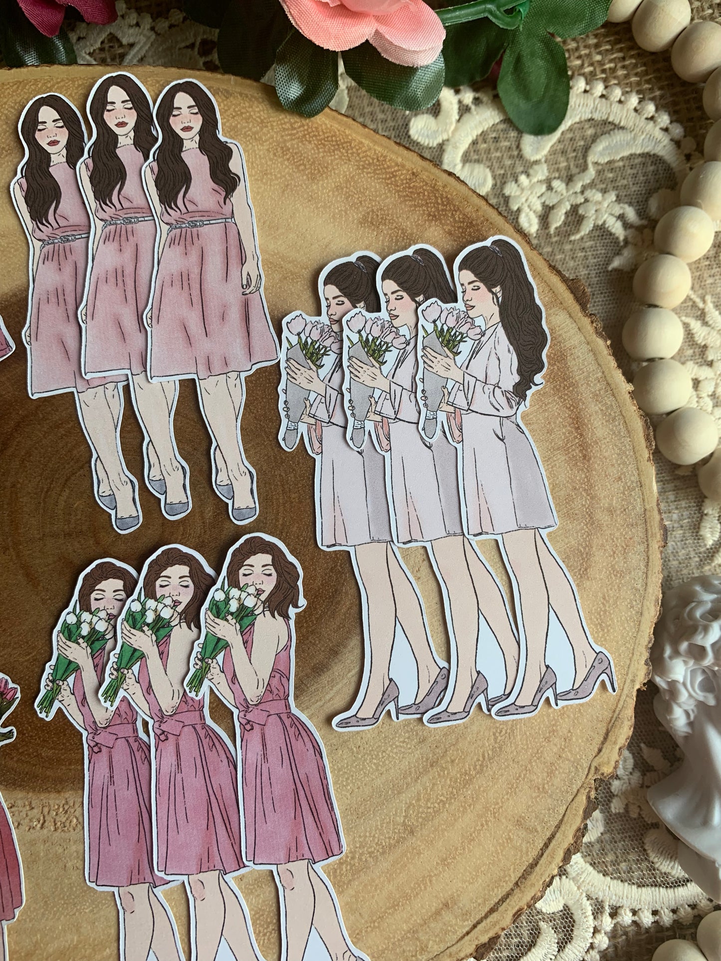 A Girl Named Gigi: Romantic Collection Stickers