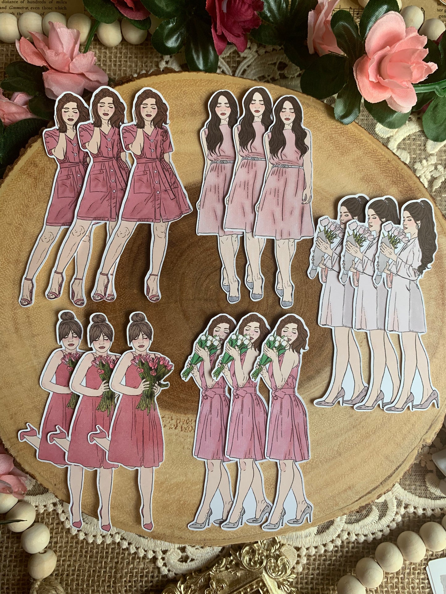 A Girl Named Gigi: Romantic Collection Stickers