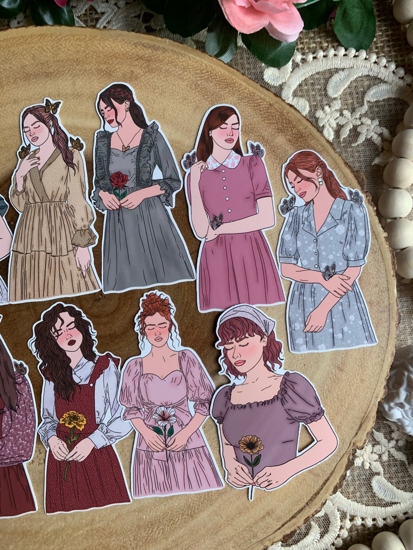 A Girl Named Gigi: Vintage Autumn Collection Stickers