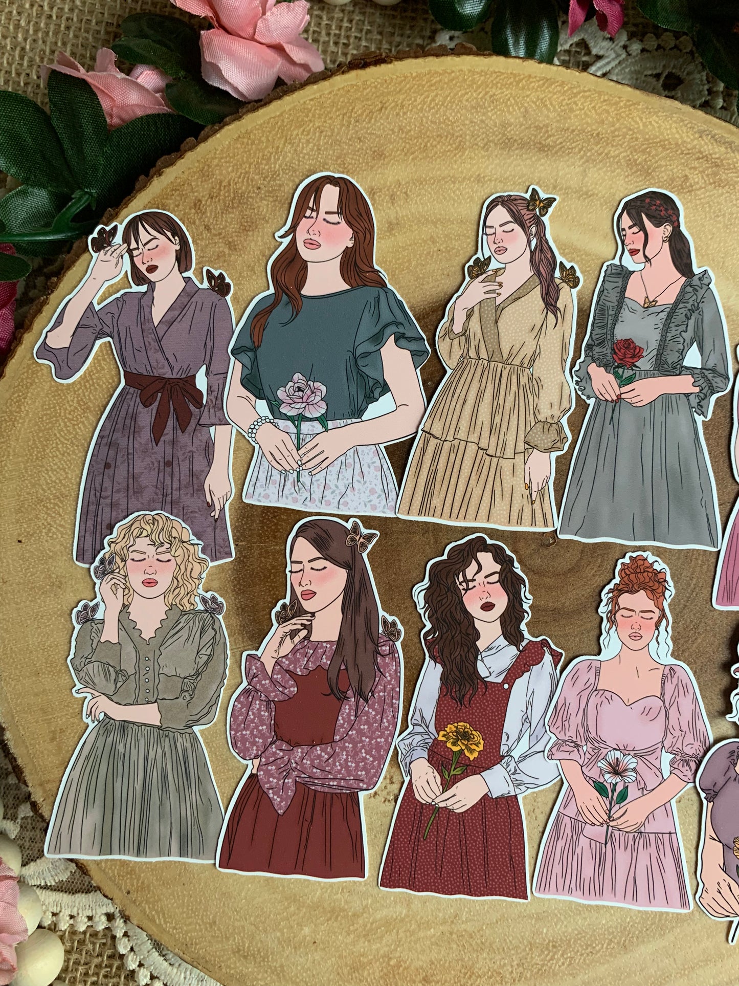 A Girl Named Gigi: Vintage Autumn Collection Stickers